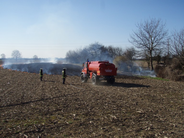 Nutzfeuer wird zu Feuerwalze