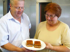 "Pflastersteine", die lecker schmecken. Foto: Stadt Weinheim.