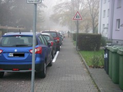 Noch diese Woche entgültige Markierungen. Foto: Stadt Weinheim