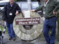 Franz Piva, Walter Fuchs und Armin Krichbaum (fehlt auf dem Bild) machen Geschichte lebendig